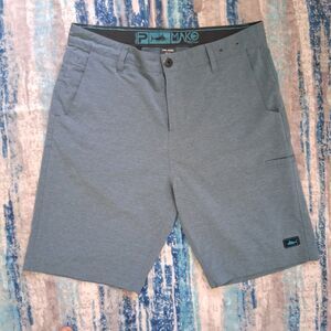 Pelagic Mako Hybrid Shorts Mens 32 (34) Performance Stretch Fishing Outdoor Surf